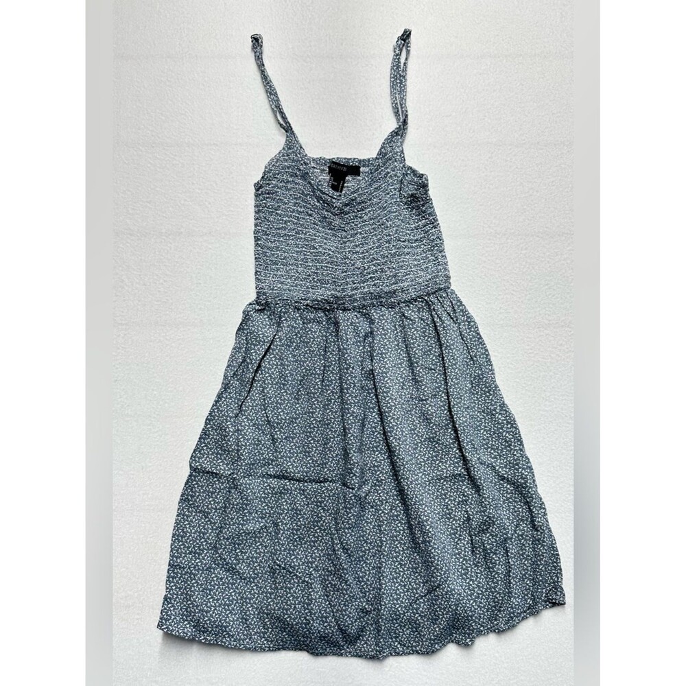 Forever 21 Women’s Small Blue Spaghetti‑Strap Sundress